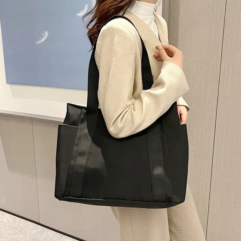 Nylon Shoulder Tote Bag for Women - n/a at Dealshubindia