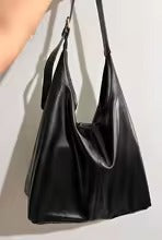 Retro PU Tote Bag for Women-3
