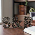 Personalized Openwork Brass Letters-0
