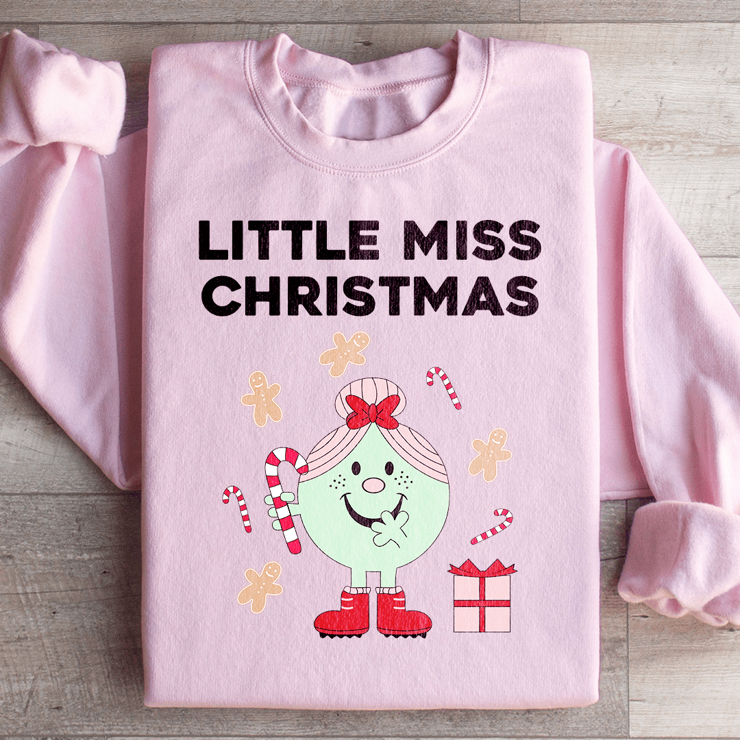 Little Miss Christmas - Sweat Shirt at Dealshubindia