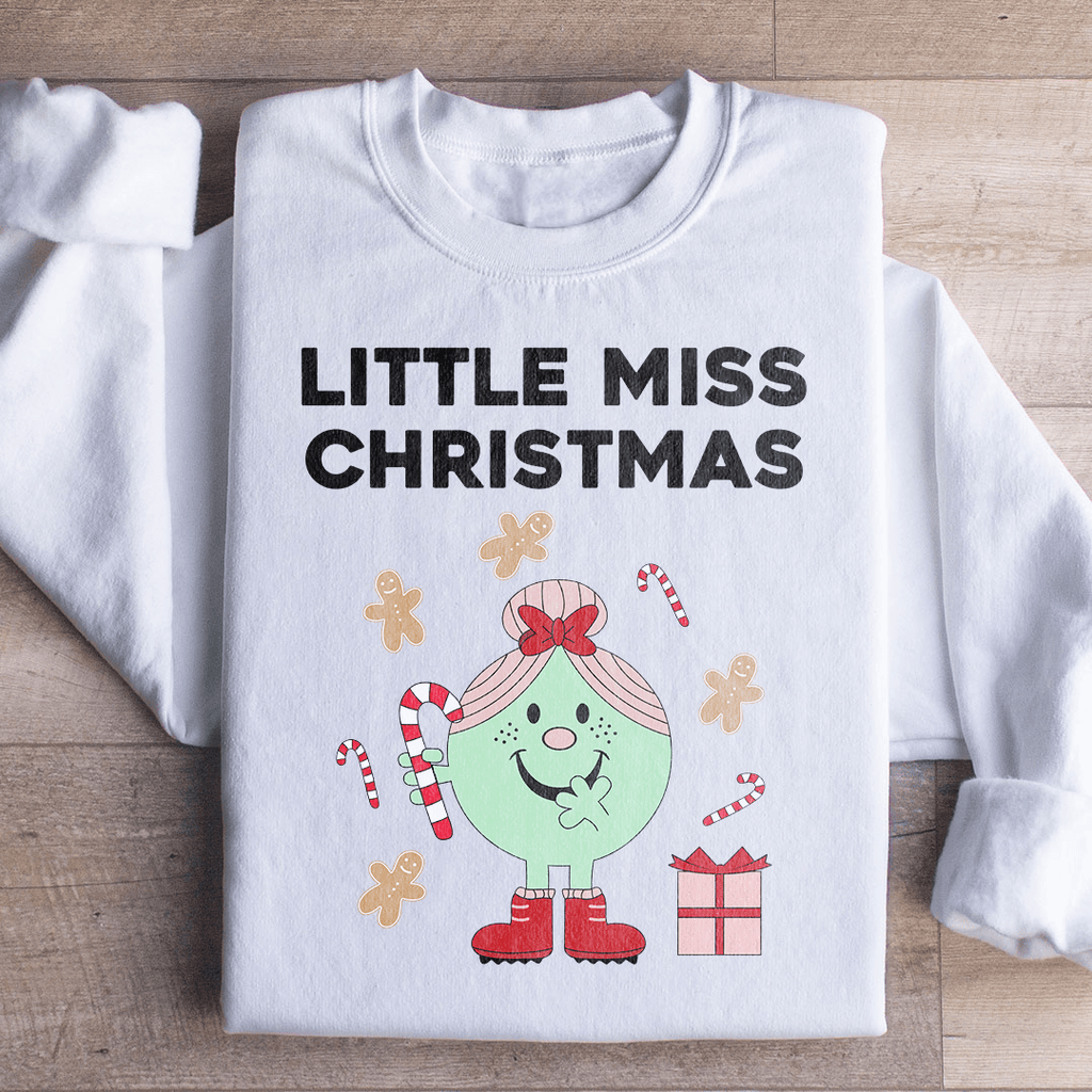 Little Miss Christmas - Sweat Shirt at Dealshubindia