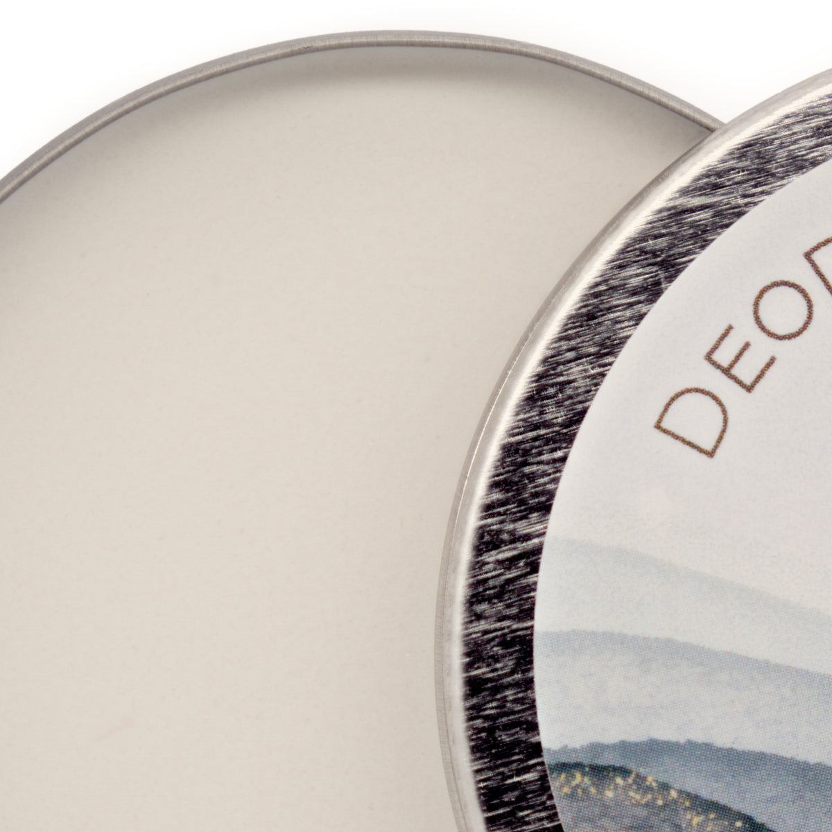 Deodorant cream in tin - No alcohol and aluminium - No added scent - Vegan