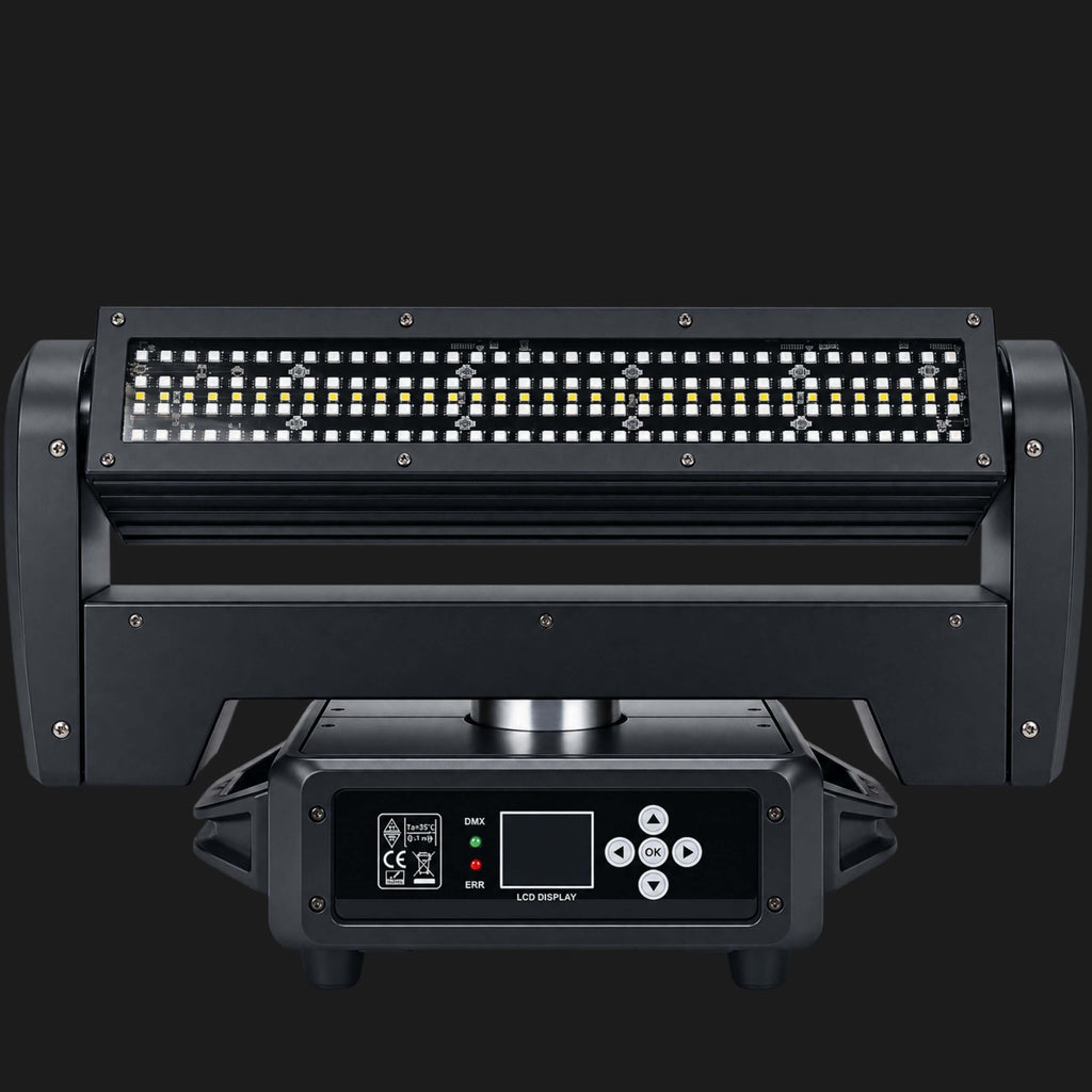 N6 Dual-Sided RGBW Beam Moving Head 6×40W with Pixel Control - Laser Light at Dealshubindia