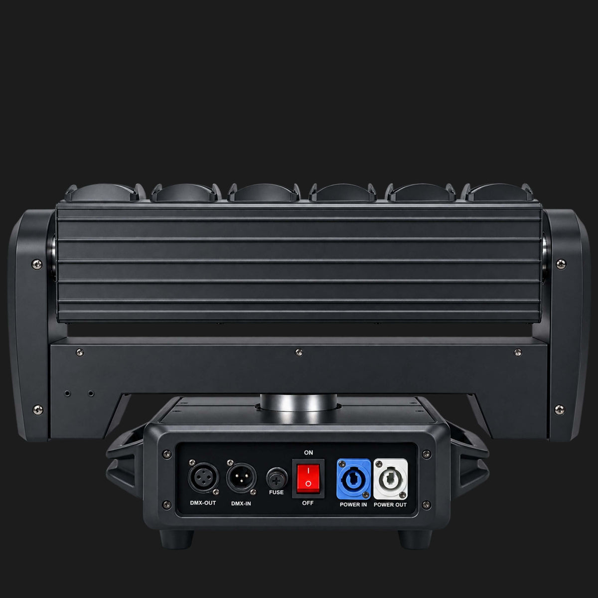 N6 Dual-Sided RGBW Beam Moving Head 6×40W with Pixel Control - Laser Light at Dealshubindia