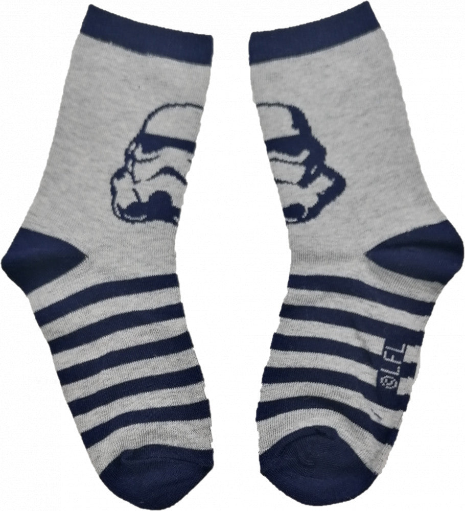 Star Wars szürke zokni