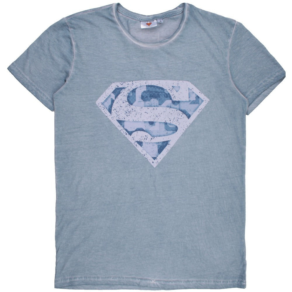 Superman men's blue t-shirt