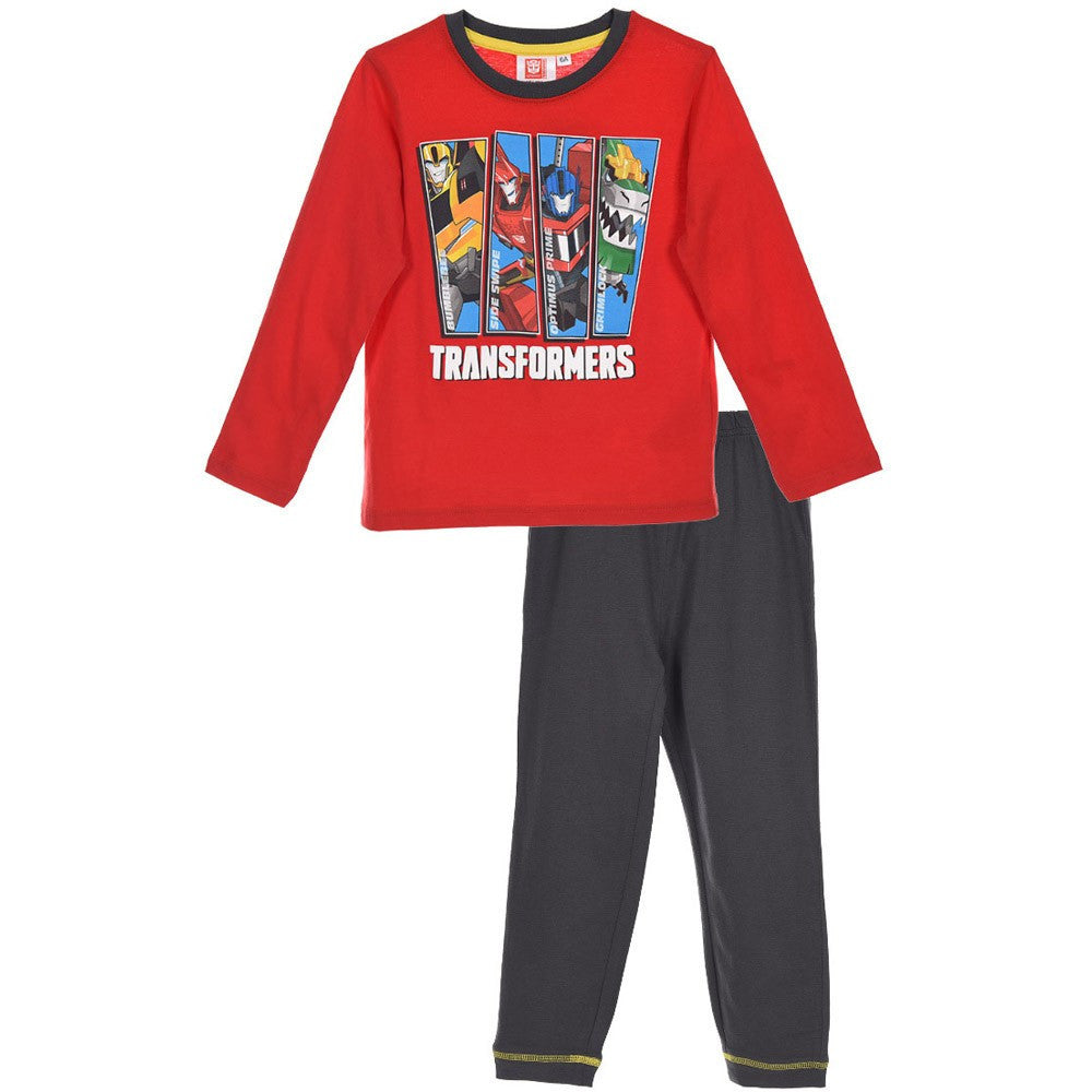 Transformers piros-grafit pizsama