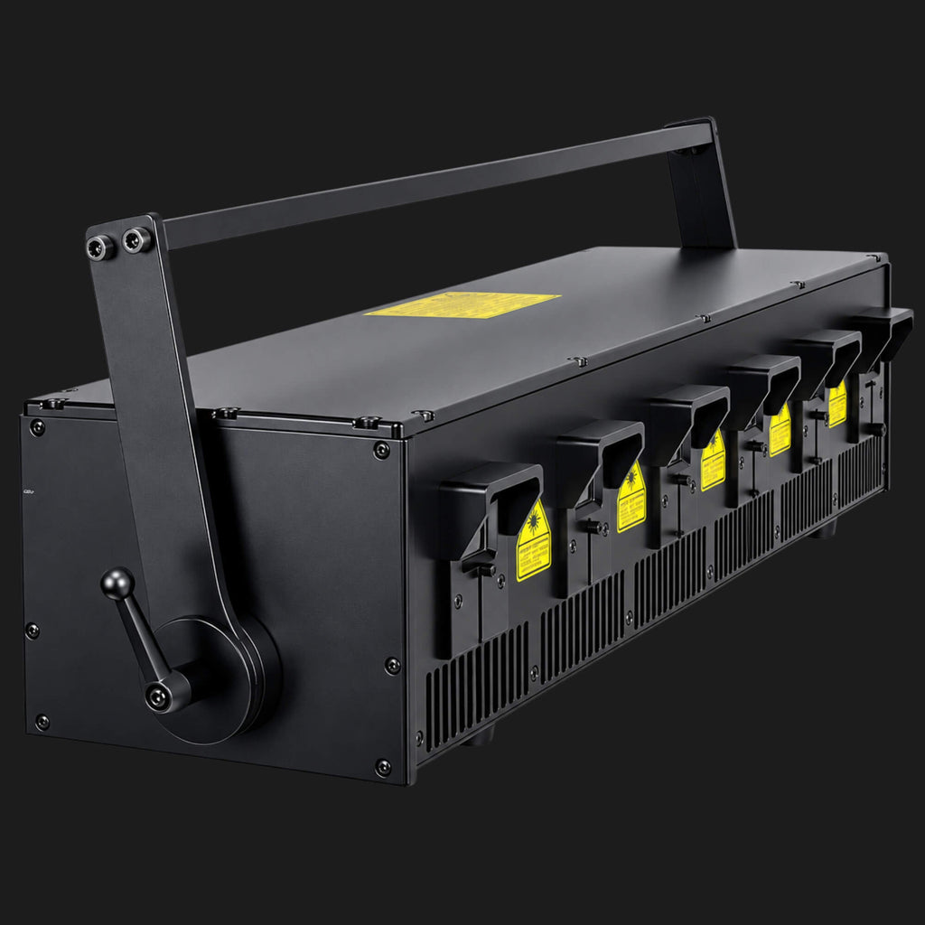 O9 60W RGB IP65 Outdoor Laser Light Bar 6-Head 40Kpps - n/a at Dealshubindia