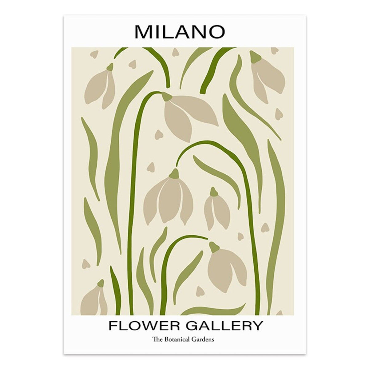 Poster Blumen Markt San Francisco Mailand London · Geschenkidee · Deko Print ohne Rahmen