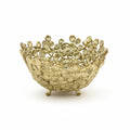 Small Leaf Bowl - Decorative Serveware | Nut Bowl | Centerpiece | Home Accent | Gold, Silver or Antique Finish