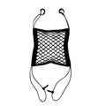 Car Interior Trunk Seat Back Elastic Mesh Net Car Styling Storage Bag Pocket Cage velcro Grid Pocket Holder Car Accessories - Baby Safety at Dealshubindia