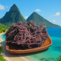 Premium Dark Purple Seamoss — Shipped Direct from Saint Lucia-1