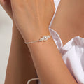 Pearl Adorned Minimalist Chain Bracelet - Elegant Simplicity for Every Occasion