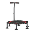 Indoor Fitness Trampoline with Handrail - Cardio Equipment at Dealshubindia