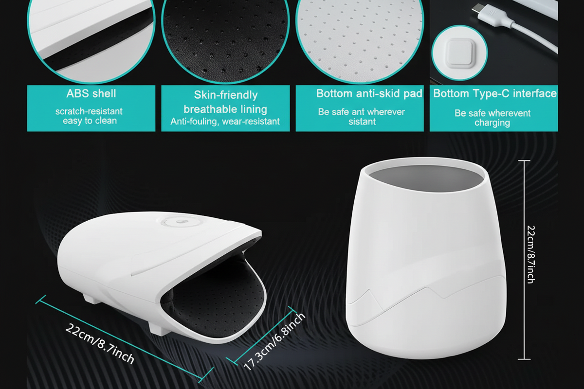 Wireless Electric Hand Massager with Compression