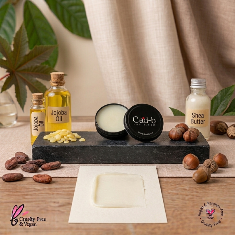 Solid Fragrance - Vanilla Sandalwood - PER1 | Long-Lasting Portable Perfume Balm with Jojoba Oil & Shea Butter | Vegan | CAD B