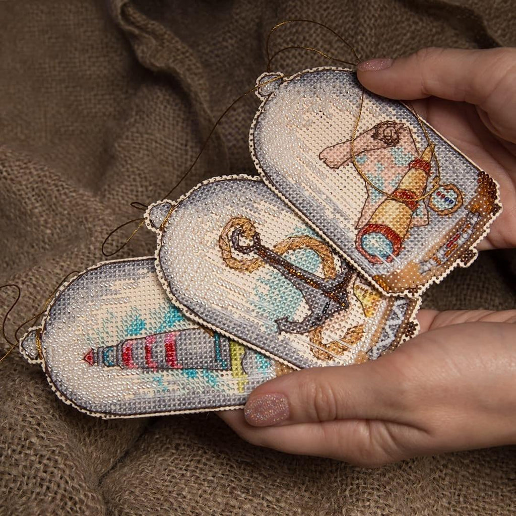 T-88C Counted cross stitch kit Crystal Art "In search of treasures"