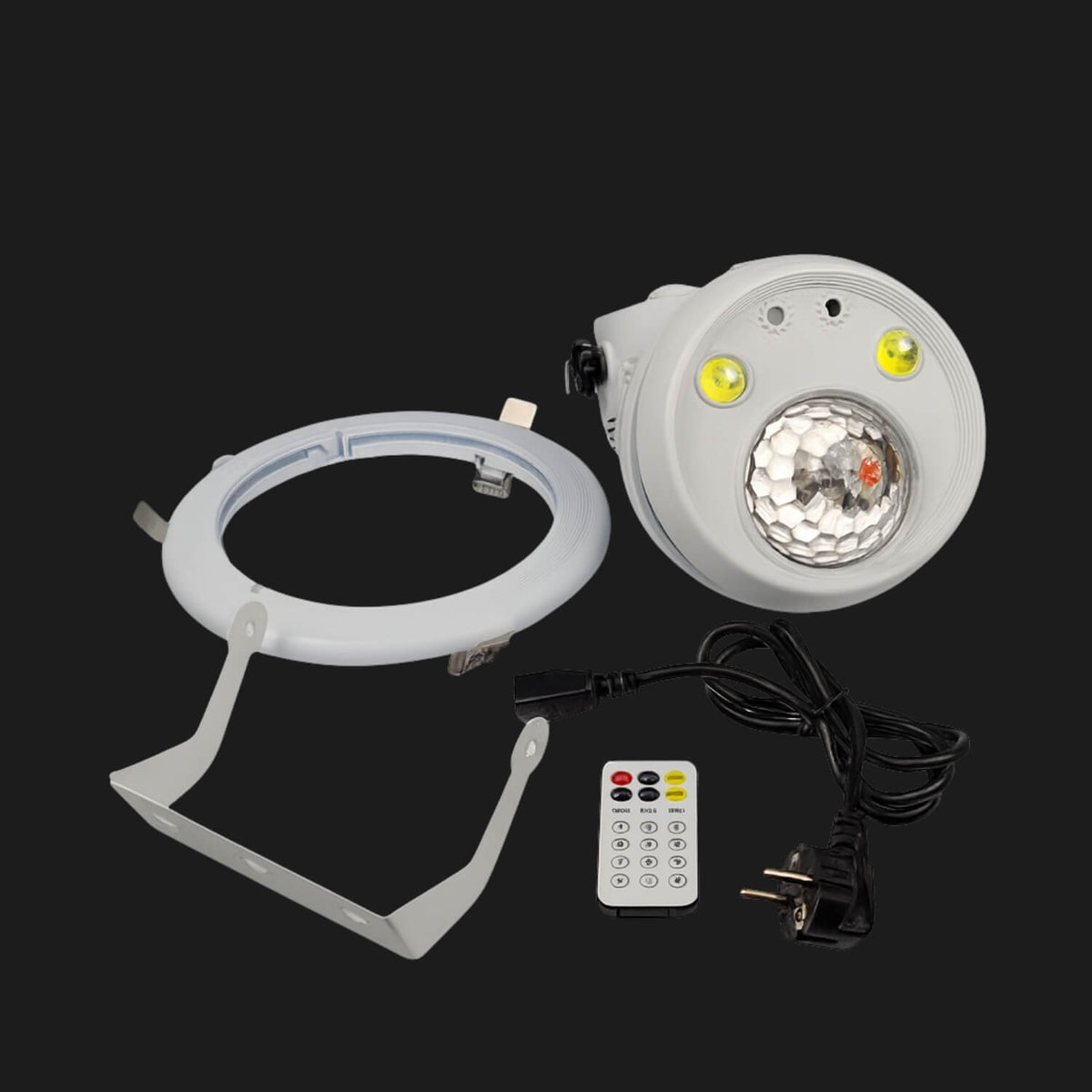X6 DMX512 RGBW Disco Ball Laser Strobe Light 40W for DJ KTV - Party Lights at Dealshubindia