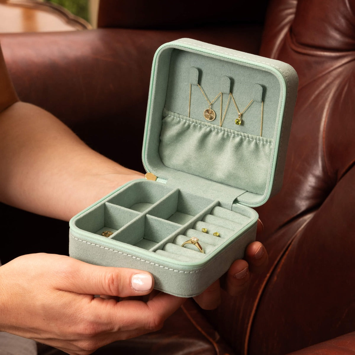 Elements Gold Jewellery Box-2